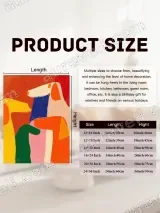 Colorful Abstract Animal Canvas Wall Art for Living Room Decor – view 7