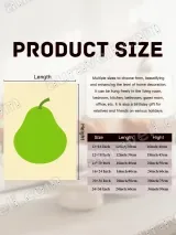 Green Pear Minimalist Canvas Wall Art for Living Room Home Decor – view 7