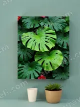Modern Abstract Canvas Wall Art – view 2