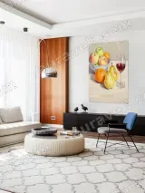 Still Life Fruit & Wine Glass Canvas Wall Art for Home Decor – view 5