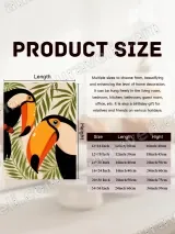 Toucan Bird Tropical Jungle Canvas Wall Art for Living Room Bedroom Home Decor – view 6