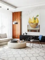 Pears in Bowl Still Life Canvas Wall Art for Living Room Home Decor – view 5