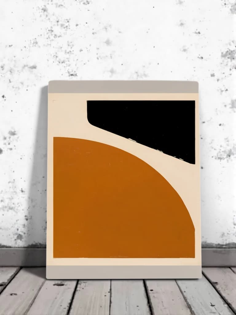 Abstract Geometric Canvas Wall Art for Living Room Bedroom Home Decor