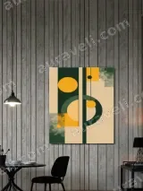 Abstract Geometric Canvas Wall Art for Living Room Bedroom Home Decor – view 2
