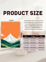 Snowy Mountain Landscape Canvas Wall Art for Living Room Home Decor – вид 7