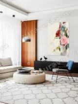 Colorful Rose Bouquet Canvas Wall Art for Living Room Bedroom Home Decor – view 5