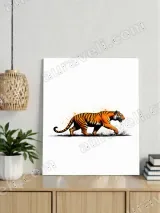 Tiger Canvas Wall Art for Living Room Home Decor – вид 2