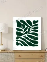 Tropical Leaf Canvas Wall Art for Living Room Home Decor – вид 3