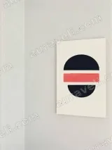 Abstract Geometric Circle Canvas Wall Art for Living Room Home Decor – view 2