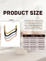 Abstract Wavy Layers Canvas Wall Art for Modern Home Decor – view 7