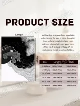 Abstract Twisted Root & Wave Canvas Wall Art for Living Room Home Decor – view 7