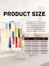 Abstract Color Block Canvas Wall Art for Living Room & Bedroom Home Decor – view 6