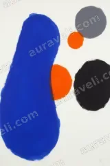 Abstract Bold Color Canvas Wall Art for Living Room Home Decor wall art print