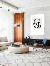 Abstract Minimalist Line Art Wall Art for Living Room Bedroom Home Decor – view 5