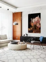 Vintage Floral & Fruit Still Life Canvas Wall Art for Home Decor – view 5