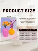 Colorful Vases & Floral Canvas Wall Art for Living Room Home Decor – view 7