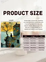Black Cat Coastal Sunset Canvas Wall Art for Living Room Decor – view 7
