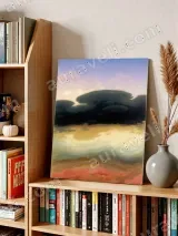 Abstract Landscape Canvas Wall Art for Living Room Bedroom Home Decor – вид 5