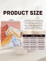 Colorful Mountain Landscape Canvas Wall Art for Home Decor – view 7