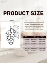 Grapes Sketch Canvas Wall Art for Kitchen Living Room Home Decor – view 7