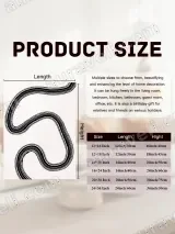 Abstract Curved Line Canvas Wall Art for Living Room & Bedroom Home Decor – view 7
