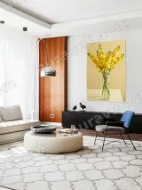 Yellow Flowers in Vase Canvas Wall Art for Living Room Bedroom Home Decor – вид 5