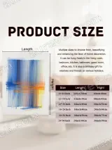 Abstract Colorful Lines Canvas Wall Art for Living Room Home Decor – view 6