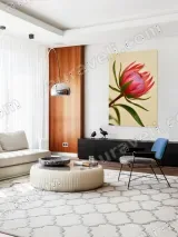 Protea Flower Canvas Wall Art for Bedroom & Living Room Home Decor – view 5