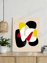 Abstract Geometric Canvas Wall Art for Living Room Bedroom Home Decor – view 4