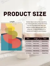 Abstract Geometric Canvas Wall Art for Living Room Home Decor – view 6