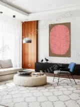 Pink Feather Canvas Wall Art for Living Room Bedroom Home Decor – view 5