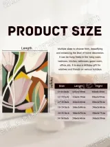 Abstract Floral Canvas Wall Art for Living Room & Bedroom Home Decor – view 6