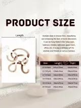 Abstract Intertwined Loops Canvas Wall Art for Living Room Home Decor – view 7