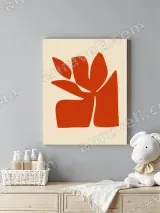 Abstract Floral Canvas Wall Art for Living Room & Bedroom Decor – view 4