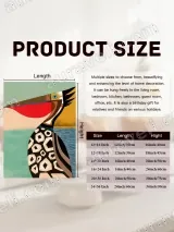 Geometric Abstract Bird Canvas Wall Art for Living Room Decor – view 7