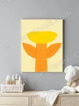 Minimalist Floral Canvas Wall Art for Living Room Bedroom Home Decor – view 4