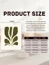 Botanical Leaf Canvas Wall Art for Living Room Bedroom Home Decor – view 7