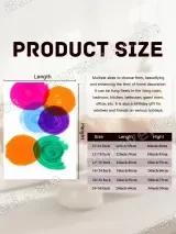 Abstract Colorful Circles Canvas Wall Art for Living Room Home Decor – view 7