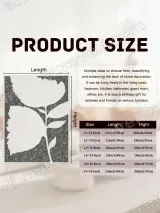 Botanical Leaf Silhouette Canvas Wall Art for Living Room Home Decor – view 7