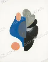 Abstract Geometric Shapes Canvas Wall Art for Living Room modern home decor