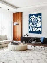 Botanical Plant Silhouette Canvas Wall Art for Living Room Home Decor – view 5