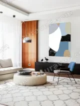 Abstract Geometric Canvas Wall Art for Living Room Bedroom Home Decor – view 4