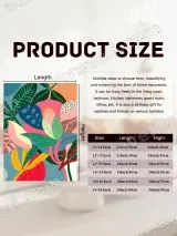 Tropical Botanical Canvas Wall Art for Living Room Bedroom Home Decor – view 6