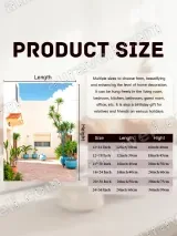Mediterranean Courtyard Plants Canvas Wall Art for Home Decor – view 7