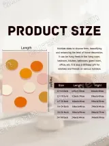 Abstract Geometric Circles Canvas Wall Art for Living Room & Bedroom Decor – view 7