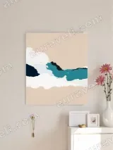 Abstract Landscape Canvas Wall Art for Living Room Bedroom Home Decor – view 3
