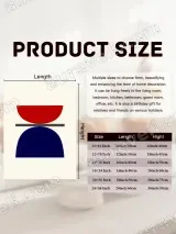 Abstract Geometric Wall Art for Living Room Home Decor – вид 7