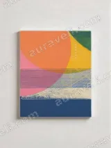 Abstract Geometric Canvas Wall Art for Living Room Bedroom Home Decor – view 2