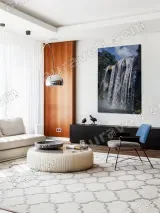 Waterfall Rainbow Nature Canvas Wall Art for Home & Living Room Decor – вид 5
