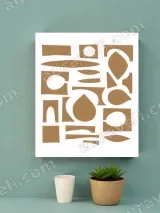 Abstract Minimalist Canvas Wall Art for Living Room Bedroom Home Decor – view 2